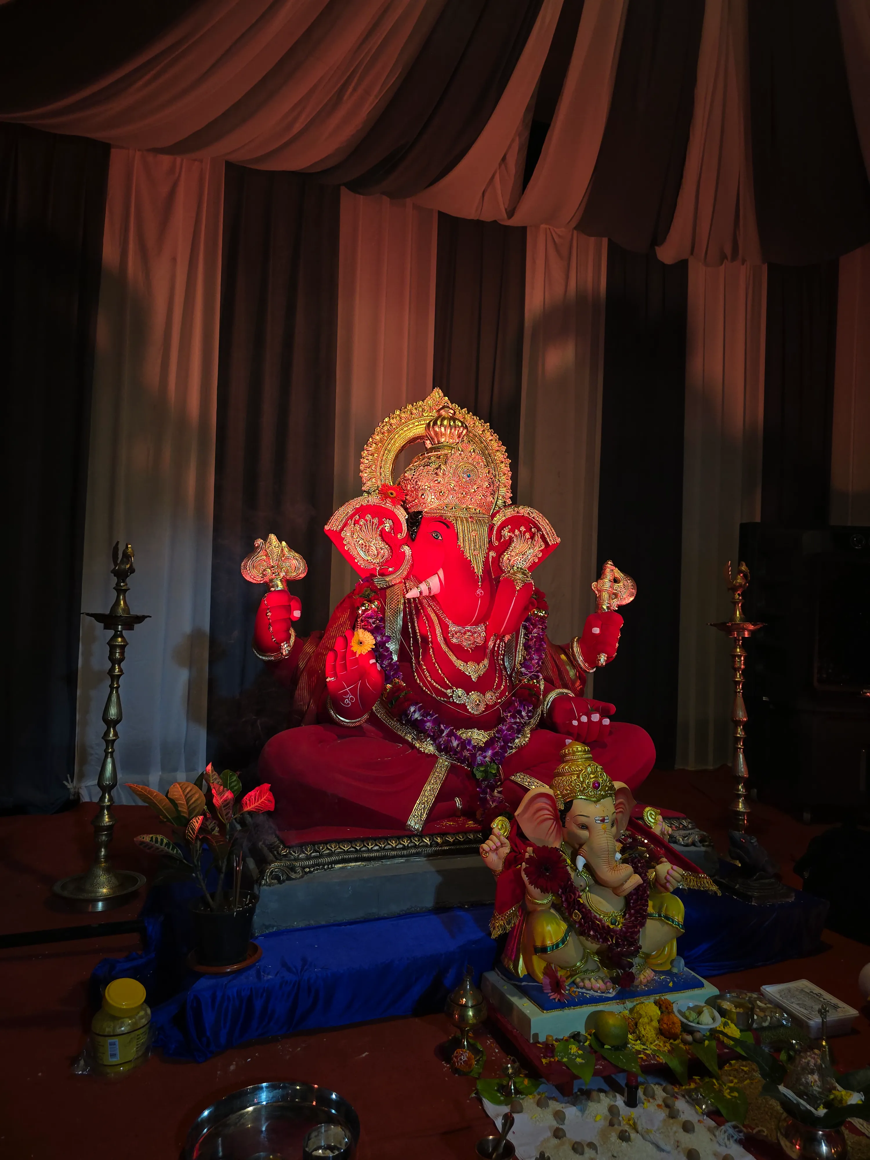Bappa welcomed home
