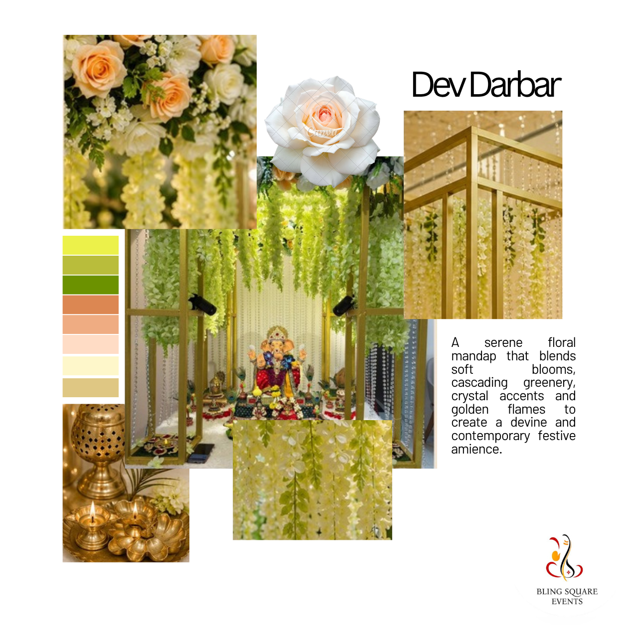 Dev Darbar — Ganpati décor concept